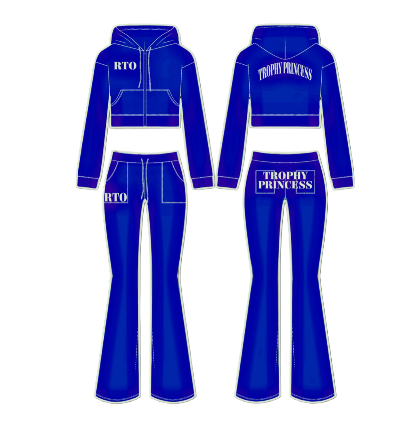 ROYAL BLUE TRACKSUIT